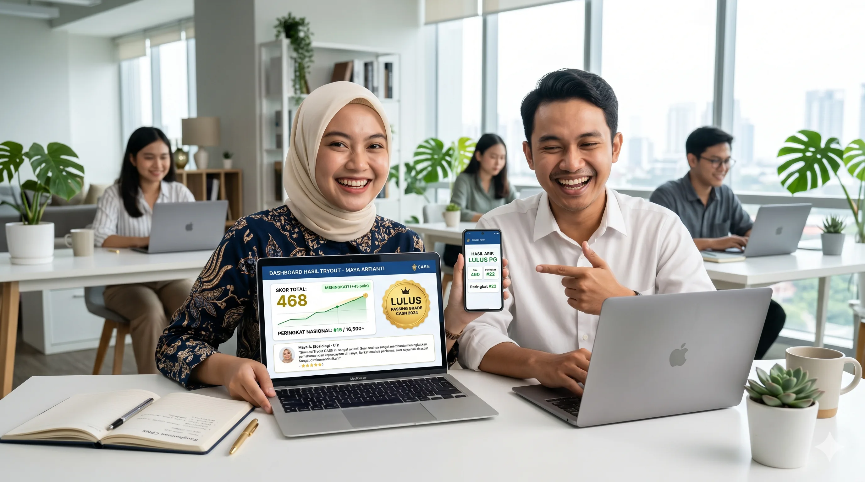Ilustrasi testimoni peserta